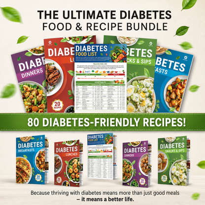 Diabetes Meal Planning Guide | 5-Sheet Set