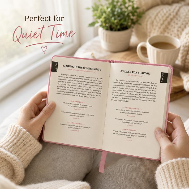 365 Daily Devotions: A Moment With The Lord for Women