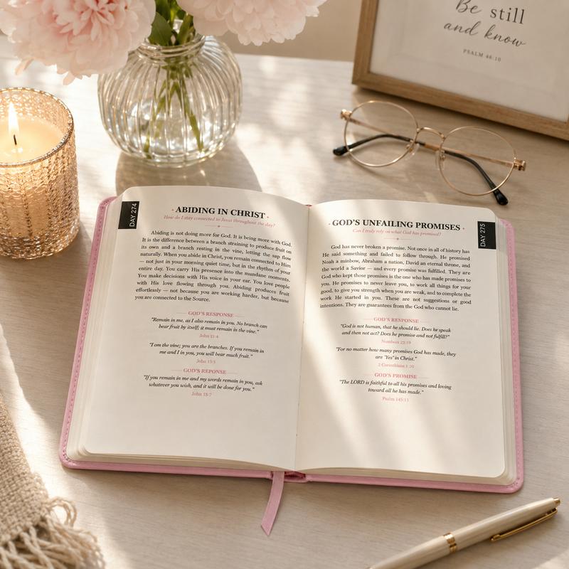 365 Daily Devotions: A Moment With The Lord for Women