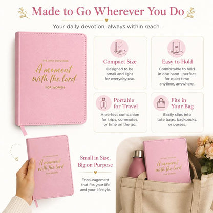 365 Daily Devotions: A Moment With The Lord for Women